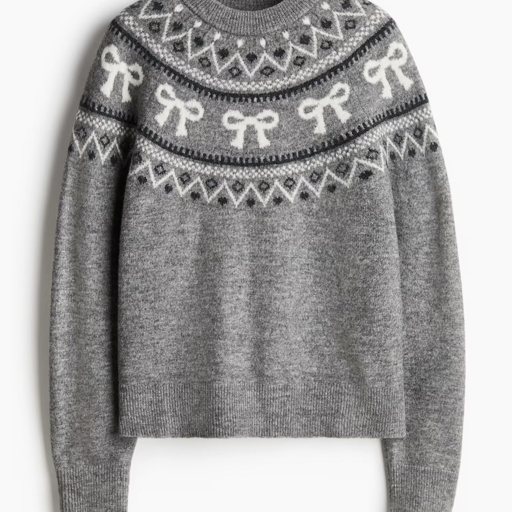 DIVIDED BY H&M JACQUARD-KNIT SWEATER